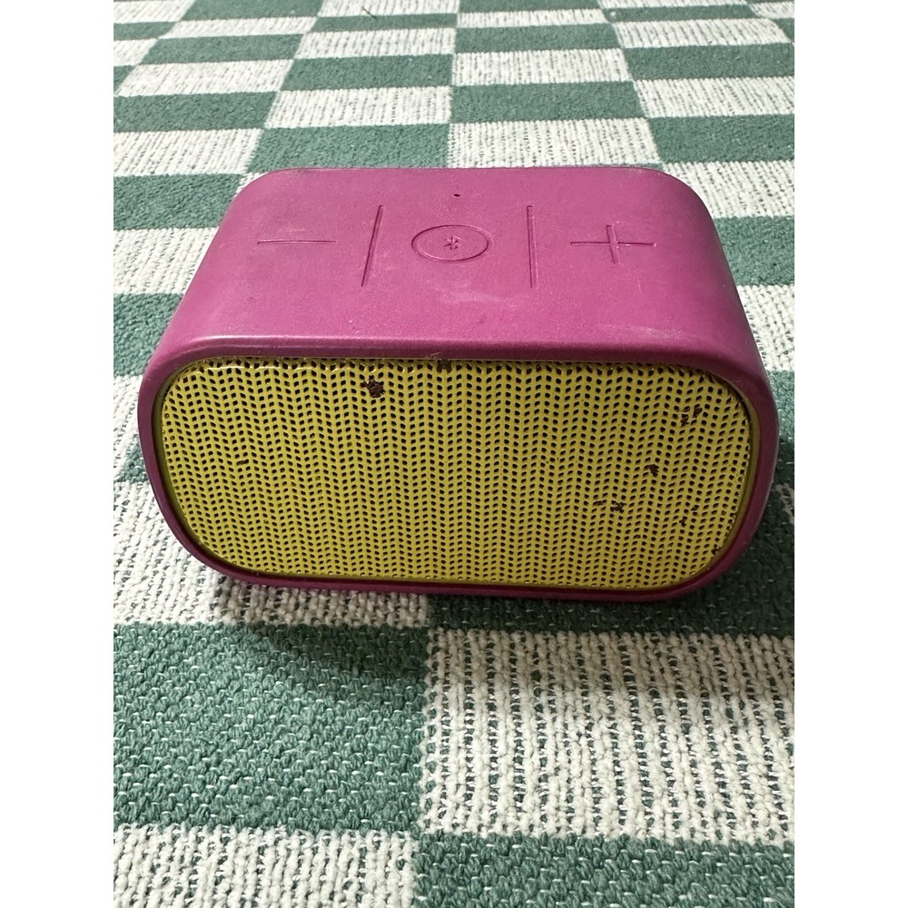 Ultimate Ears UE Mini Boom Bluetooth Speaker Purple Green Model S-00136